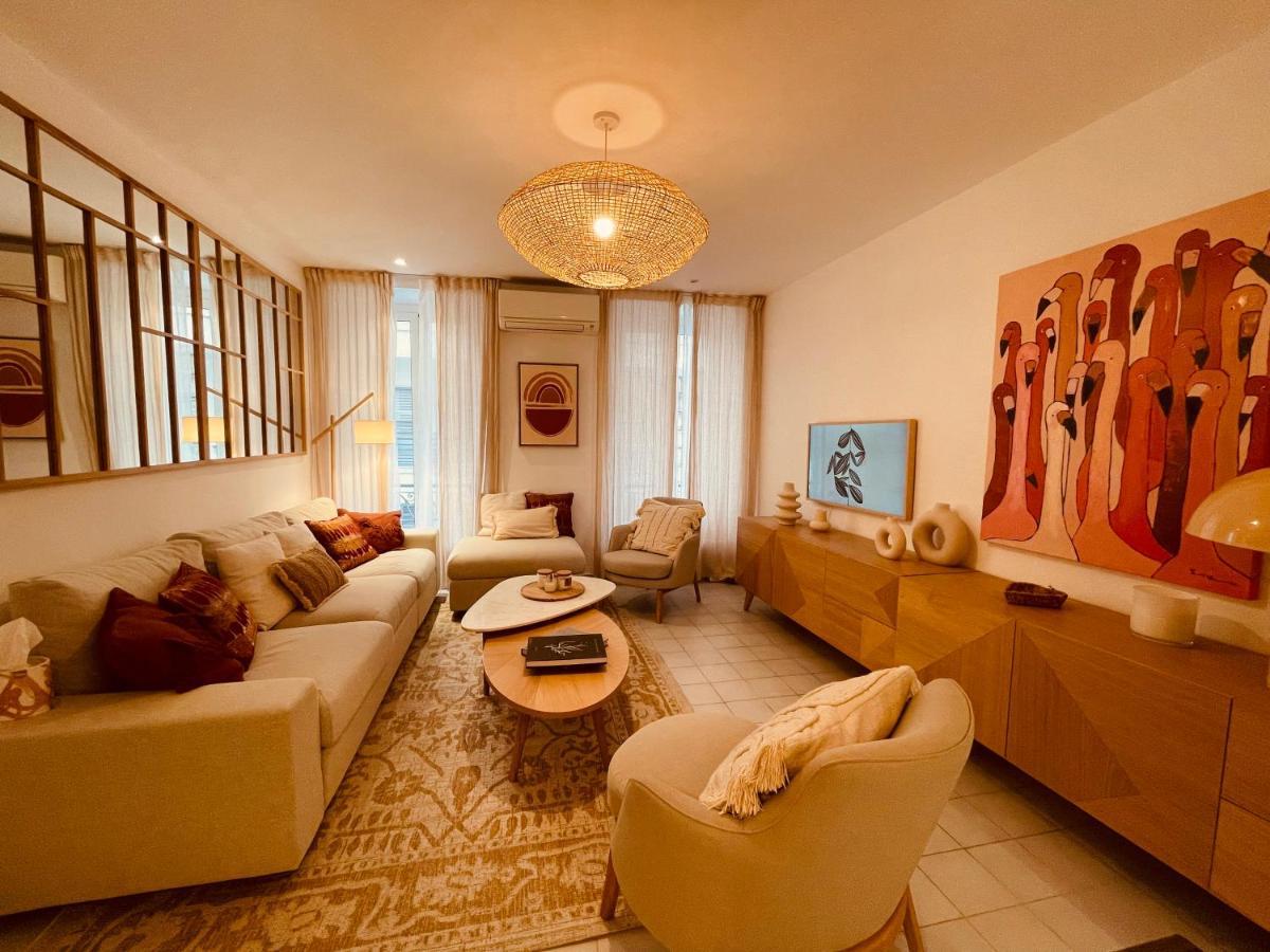 Nice Renting - Paganini - Spacious Apartment - 2 Bedrooms - King Bed - Bathtub - Heart Of نيس المظهر الخارجي الصورة