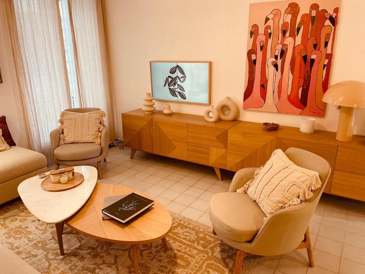 Nice Renting - Paganini - Spacious Apartment - 2 Bedrooms - King Bed - Bathtub - Heart Of نيس المظهر الخارجي الصورة